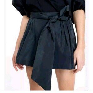 Tanya Taylor Women’s Nikiya Shorts Black Size 8 NWT Msrp $375 Classy Timeless